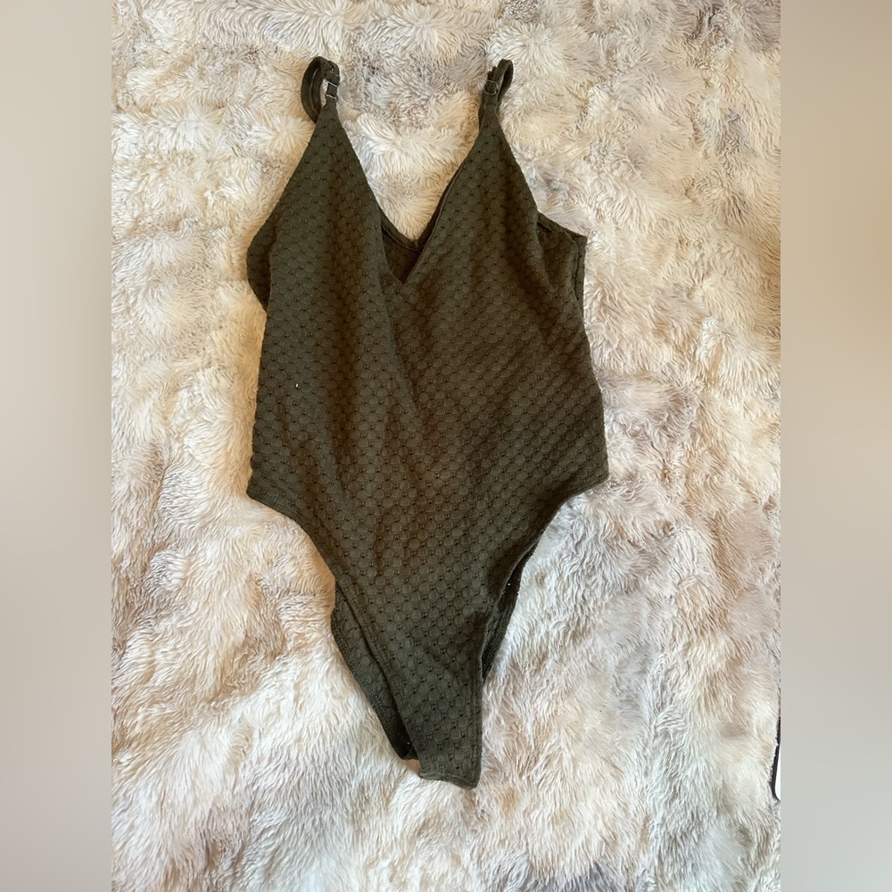 Wild Fable olive bodysuit